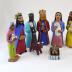 Oaxacan Aguilar Nativity #1 (12 pieces)