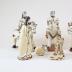 White and Black Nativity (Nacimiento) (8 pieces)