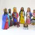 Oaxacan Aguilar Nativity #1 (12 pieces)