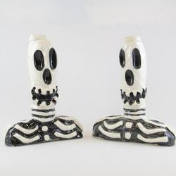 Skull Candlesticks