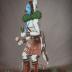 Oil Painting of Kachina Figure Framed in Wood