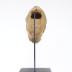 Carved Coconut Husk of Man's Head