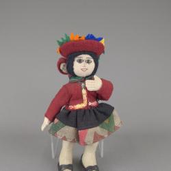 Peruvian Fabric Doll with Baby