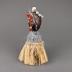 Yagua Doll with Straw Dress and Beads