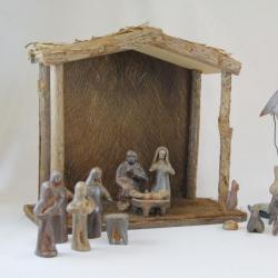 Ceramic Nacimiento (Nativity)  (18 pieces)