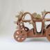 Ceramic Cart with Wheels