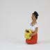 Kneeling Muñeca with Basket